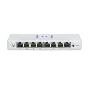 Switch Gigabit PoE+ Administrable / 8 puertos 10/100/1000 Mbps (4 de ellos PoE+ 802.3af/at) / Hasta 60W / Administración nube gratuita / Presupuesto de 60W