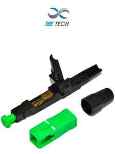 SBE TECH SBE-CONPPSCSMAPC - Conector prepulido SC SM para 9µm, APC, 2mm, monomodo