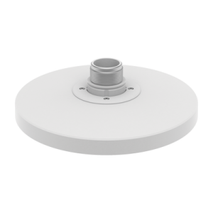 Adaptador tipo plato para Cámara Multisensor serie P necesario para usar accesorios de pared o techo, verificar lista de compatibilidad