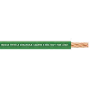 100 Metros / Cable Eléctrico / 8 AWG / Color verde / Cobre suave cableado / Aislamiento de PVC / Auto extinguible
