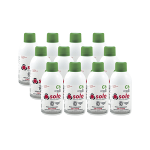 Paquete De 12 Latas De Gas Genuino De Monóxido De Carbono (CO) De Uso Manual o En Dispensadores SOLO-330/SOLO-332