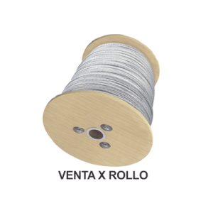 Cable de Retenida 5/16", Resistencia 3629 Kg, 7 Hilos (Carrete de 2000 metros).
