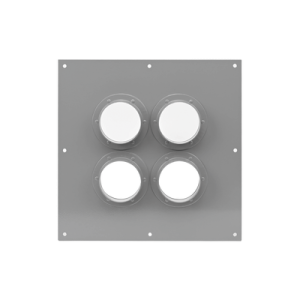 Placa Pasamuros Con Capacidad de 4 Botas de 4