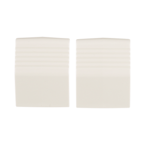 Unión recta de base, para uso con canaleta T70, Material PVC Rígido, Color Blanco Mate