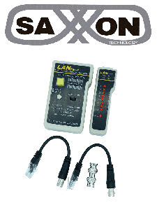 SAXXON G288 - Probador de cables / Conectores RJ45 / BNC / RJ11