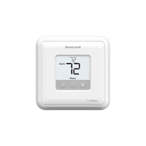 Termostato para sistemas de una sola etapa, Calor y frio, no programable T1 Pro para sistemas de 24 Vac.