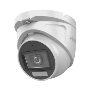 [Dual Light + ColorVu] Turret TURBOHD 2 megapixel / 30 mts IR + 20 mts luz blanca/ Lente 2.8 (100° de Visión) / Exterior IP66 / Audio por Coaxitron / TVI-AHD-CVI-CVBS / Metal / Smart-Hybrid Light