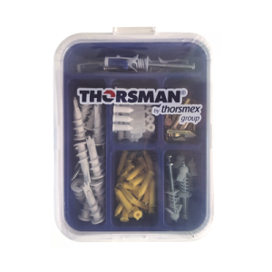 Kit para Sistemas de Fijación en Yeso, Muros Falsos, Tabique hueco, Uso en interiores (91 piezas)