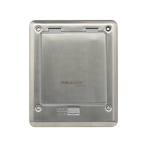 Caja de Piso con Contacto Eléctrico (Duplex), Resistente al Agua, IP66 (Con Tapa Cerrada) (11000-53201)