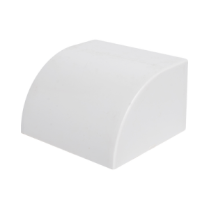 Tapa Final en Color Blanco de PVC Auto Extinguible, Para Canaleta TMK-4577 (5560-02001)