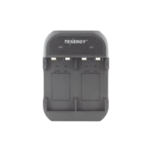 Cargador Rápido 2 Bahías / Baterías Ni-MH 9V / Cable USB Incluido / Adaptador de Corriente NO Incluido / Color Negro