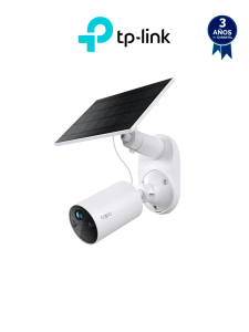 Tapo C410 KIT Cámara de Vigilancia Wi-Fi Solar con Vista 3MP QHD y Detección IA Avanzada gratuita, Grabación de Vídeo 2K QHD, Alimentación Ininterrumpida. IP66.