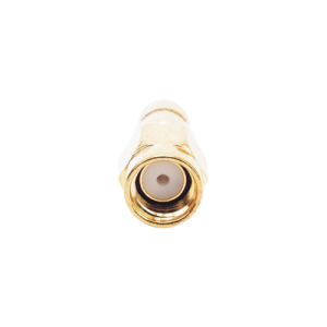 Conector SMA Macho Inverso de Anillo Plegable para Cables RG-8/X, LMR-240, 9258, Oro/ Oro/ Teflón.â€‹