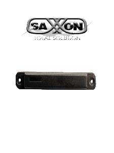 SAXXON ASCHF03 - TAG De PVC UHF / ADHERIBLE / 902 A 928MHz / 2056 Bits / ID 94 Bits / Hasta 12M / Para Exterior / Compatible con Lectoras SAXR2656 & SAXR2657