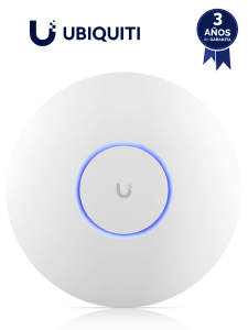 UBIQUITI U6-PRO - Punto de acceso WiFi 6 PRO con tecnología MIMO 4x4, doble banda 802.11ax para uso interior. Ofrece una tasa de transferencia de hasta 4,8Gbps en la banda de 5GHz.