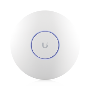 Punto de Acceso UniFi WiFi 6E Enterprise, alta densidad, hasta 600 usuarios, Mu-MIMO 4x4, bandas 2.4/5/6 Ghz, (1) puerto RJ45 2.5G (POE+ no incluido)