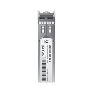 UFiber Módulo SFP, transceptor MiniGibic MultiModo 1 Gbps, distancia 550m, conectores LC, paquete de 2 piezas