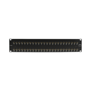 Patch Panel Ultramax. UTP, Precargado con Jacks Cat5e, 48 Puertos, Plano, 2U
