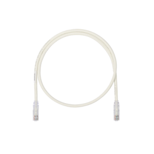Cable de Parcheo UTP, Cat6A, 24 AWG, CM, Color Blanco, 0.91 Metros (3 Pies)