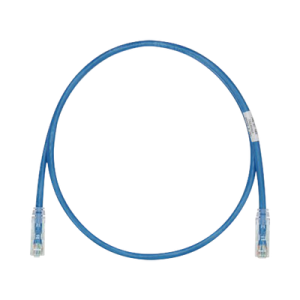 Cable de Parcheo TX6, UTP Cat6, 24 AWG, CM, Color Azul, 9.14 Metros (30 Pies)