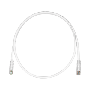 Cable de Parcheo TX6, UTP Cat6, 24 AWG, CM, Color Blanco Mate, 2.13 Metros (7 Pies)