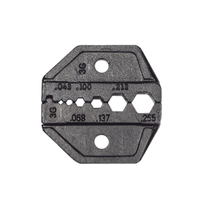 Matriz Ponchadora para RG58, RG59, RG62 y RG174. Compatible con Pinza Ponchadora VDV200-010