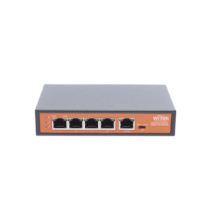 Extensor PoE / Entrada hasta 90 W / 4 puertos Gigabit PoE salida 802.3 af/at / Extensor PoE hasta 250 m / No administrable