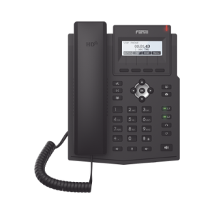 Teléfono IP / 2 Líneas SIP / Pantalla LCD 128x48 / Audio HD G.722 y Opus / Conferencia 3 Vías / PoE 802.3af / OpenVPN / Soporte EHS