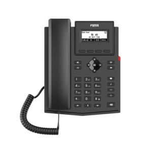 Teléfono IP / 2 Líneas SIP / Pantalla LCD 2.3" 132x64 / Audio HD G.722 y Opus / Conferencia 6 Vías / PoE 802.3af / Puertos Ethernet Duales 10/100 / Soporte EHS