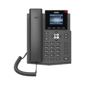 Teléfono IP / 4 Líneas SIP / Pantalla LCD Color 2.4" / Audio HD G.722 y Opus / Conferencia 3 Vías / PoE 802.3af / OpenVPN / Soporte EHS
