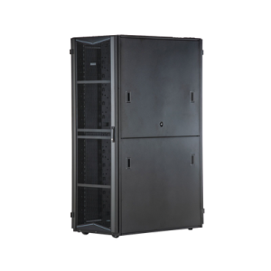 Gabinete FlexFusion para Centros de Datos, 45 UR, 800 mm de Ancho, 1200 mm de Profundidad, Fabricado en Acero, Color Negro