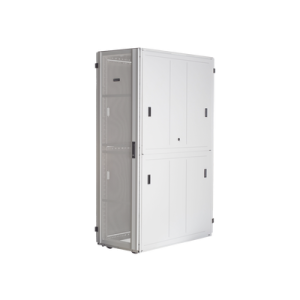Gabinete FlexFusion™ XGL (Light) para Centros de Datos, 42 UR, 800 mm de Ancho, 1070 mm de Profundidad, Fabricado en Acero, Color Blanco