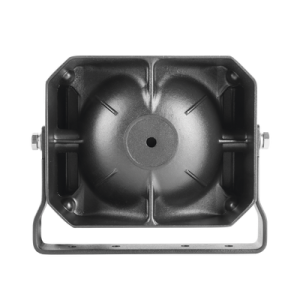 Bocina Compacta de uso rudo, 100 Watts de Potencia, Ideal para vehículos de encubierto, 8 Ohms de Impedancia