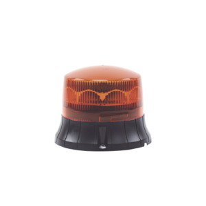Burbuja LED giratoria de color ámbar, 9 LEDs, montaje permanente