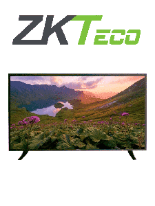 ZKTECO ZD50-4K-Monitor LED UHD de 50 Pulgadas / Resolución 3840 x 2160 / Ángulo de Visión Horizontal 170° / 2 Entradas de Video HDMI y 1 VGA / Tiempo de respuesta 5ms