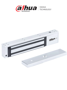 DAHUA ASF280A - Cerradura Magnética de 280 KG/ Voltaje Dual de 12 o 24 VDC/ Dispositivo de Protección Anti Corriente Inversa (MOV)/ Aluminio Alta Resistencia/ Admite Retroalimentación de Señal