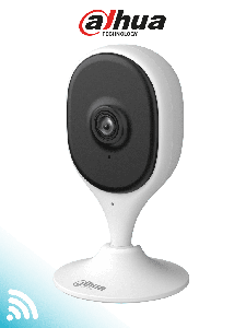 DAHUA DH-C3A - Cámara WiFi IP Cubo de 3MP con IA avanzada para detección de humanos y mascotas. Equipado con WiFi 6, emparejamiento por Bluetooth, audio bidireccional, IR de 10m, compresión H.265 y alarma de sonido