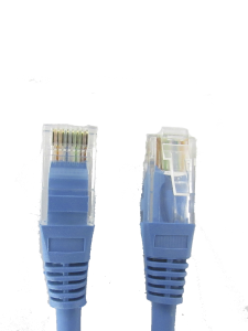 SAXXON P63UA - Cable patch cord UTP 3 metros / CAT 6 / Color azul