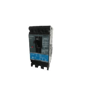 Interruptor Termomagnético ED6 600V 3X70A, Sin zapatas principales.