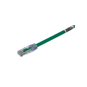 Cable de Parcheo UTP, Cat6A, 24 AWG, CM, Color Verde, 3.05 Metros (10 Pies)