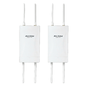 Kit de 2 Unidades del Punto de Acceso WiFi 6, PTMP Omnidireccional, Cobertura Hasta 300 m, Doble Banda Simultanea en 2.4 y 5 GHz, Hasta 2.976 Gbps, Hasta 256 Usuarios Concurrentes, Administración en Nube Gratis con INSIGHTS