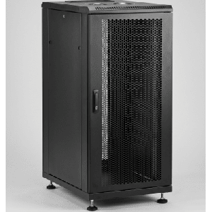 Gabinete de Telecomunicaciones ProLine S1 24 UR 600 mm de Ancho, 900 mm de Profundidad, Color Negro