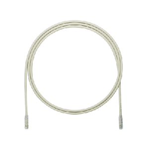 Cable de Parcheo UTP, Cat6A, 24 AWG, CM, Color Gris, 0.91 Metros (3 Pies)