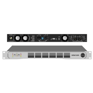 Amplificador de Potencia Profesional / 250W 2-Zonas / Clase D / Eficiencia 90% / Modos Estéreo y Puente / PFC de Banda Ancha / Protección Integral / 1U Compacto