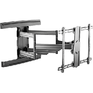 Soporte de Pared Articulado para Pantallas 37" a 85" / Extensión 800 mm / Capacidad de Carga 69.9 kg / Gestión Integrada de Cables / Patrones VESA Múltiples / Inclinación con Bloqueo