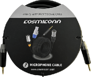 Cable 3.5mm a 3.5mm, conectores color negro MTP3C-BG, length 2m