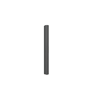 Columna de Aluminio Longitud 180 cm | Construcción Robusta | Utilizable como columna en soluciones de videowall