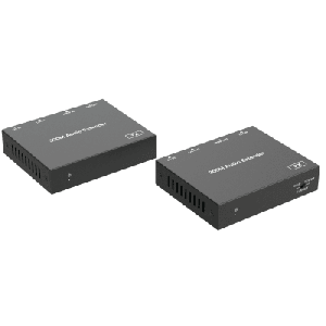 Extensor de Audio | Digital Óptico y Analógico | Transmisión hasta 300 m | Soporte 48/96/192 kHz | Selección de salida en receptor | Función POC bidireccional | Plug-and-Play | Ideal para HDTV, AVR y sistemas multizona