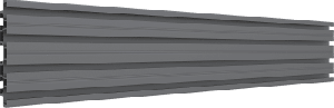RIEL DE MONTAJE PARA SOPORTE DE VIDEOWALL LED 68 CM, FABRICADO EN ALUMINIO