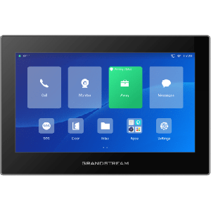 Estación de Intercomunicación SIP con Wi-Fi 6, Bluetooth y Control Total para Agendamiento de Salas y Edificios Inteligentes (Color Negro)